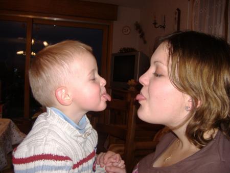 Guillaume et ma soeur!